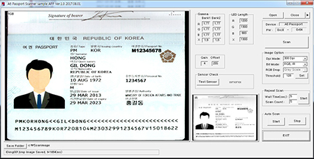 Passport Reader Scanner